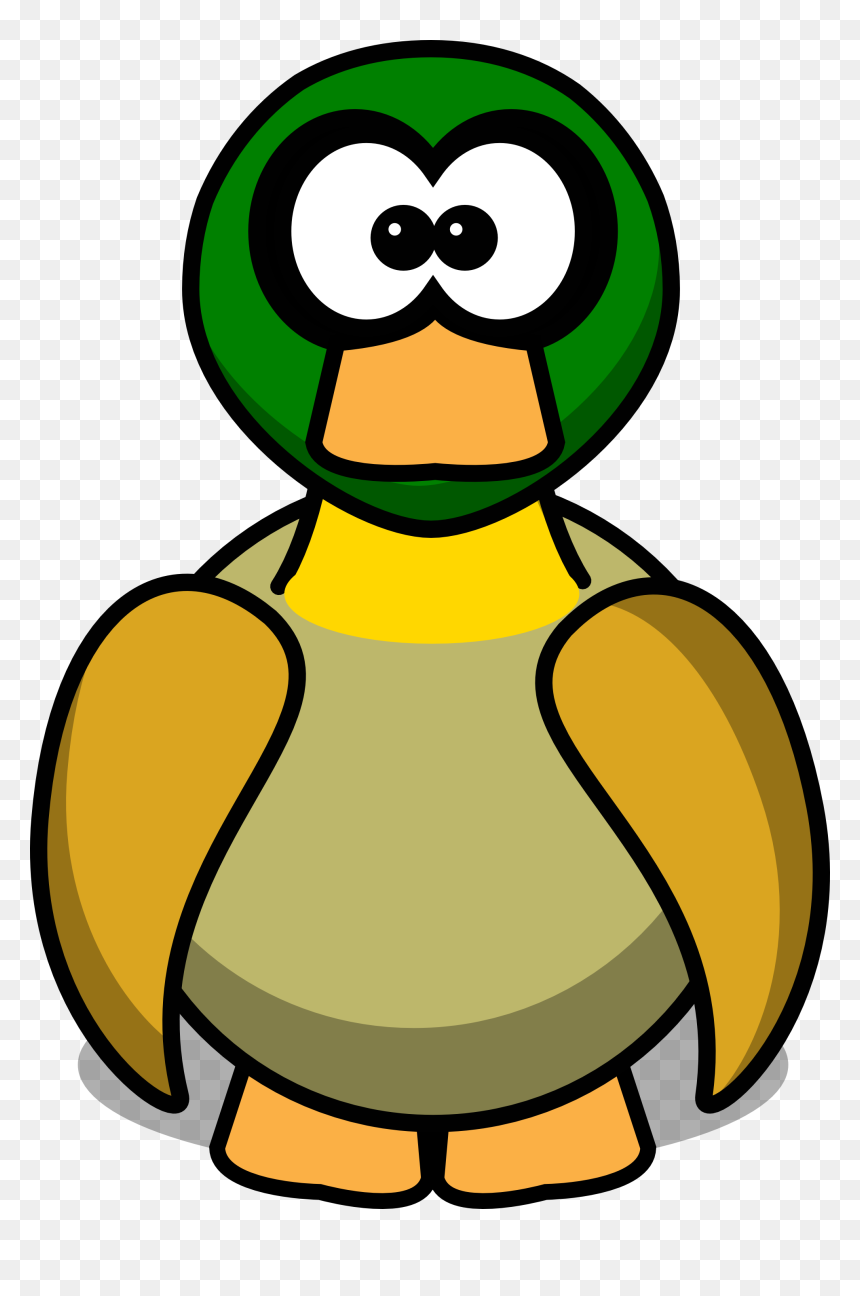 Cartoon Duck Images - Cute Cartoon Clipart Animals, HD Png Download - duck clipart png