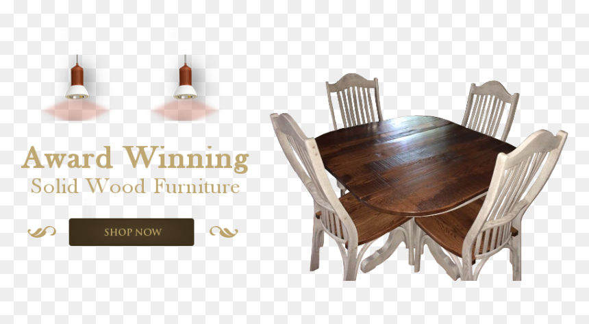 Kitchen & Dining Room Table, HD Png Download - wood banner png