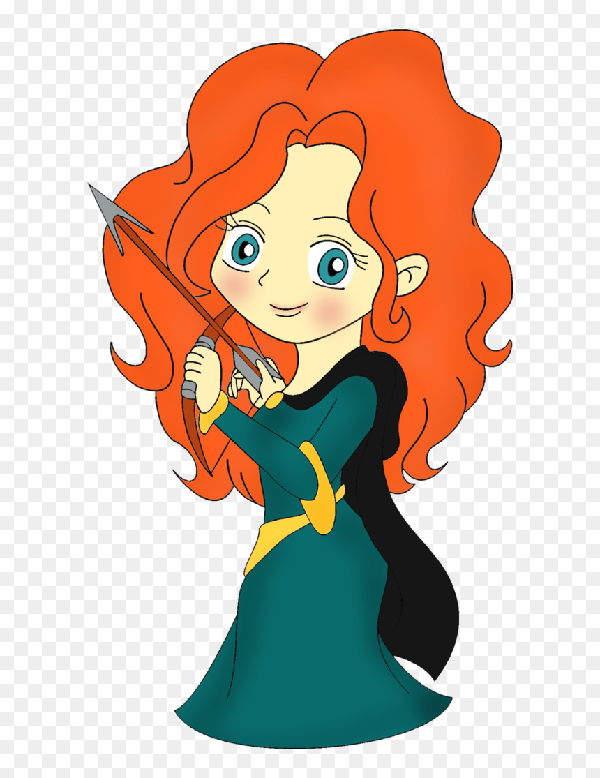 Brave Clipart Brave Merida - Brave Clipart, HD Png Download - merida png