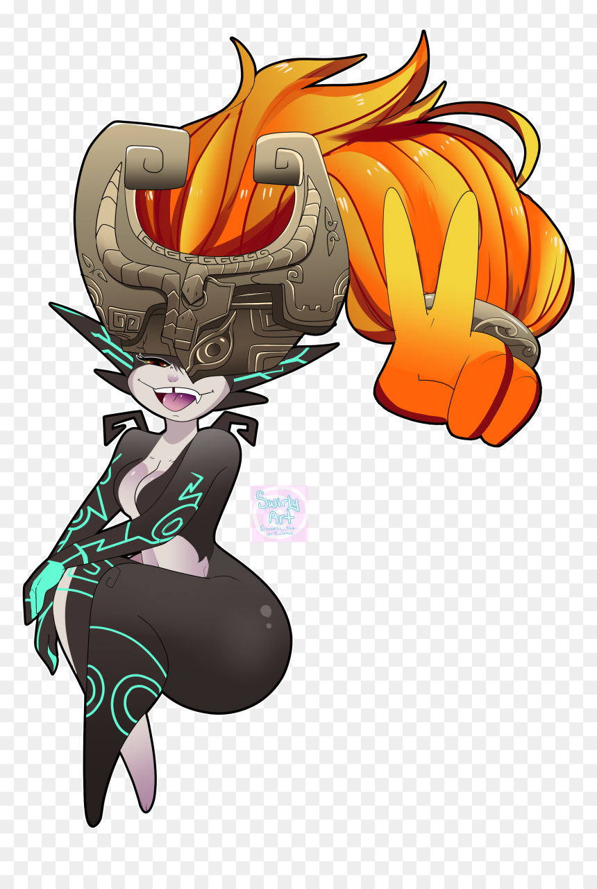 Midna The Twilight Princess - Cartoon, HD Png Download - midna png