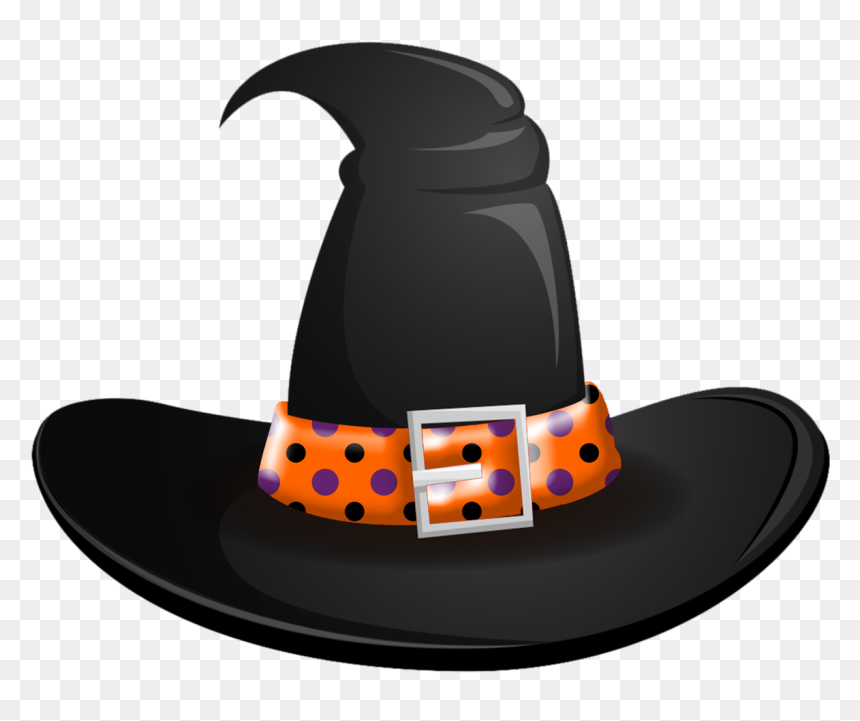 Halloween Witch Hat Halloween Clipart - Witch Hat, HD Png Download - witches hat png