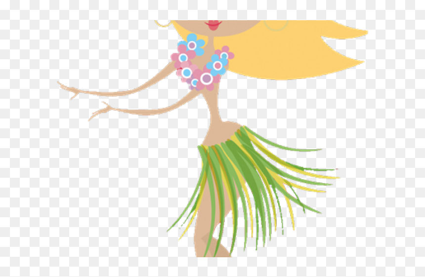 Free Hula Girl Clipart - Hula Girl Clipart, HD Png Download - hula girl png