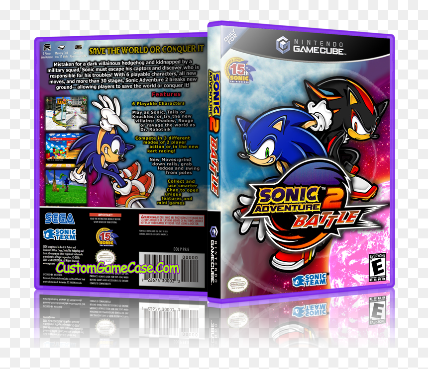 Sonic Adventure Battle Custom Case, HD Png Download - sonic adventure png