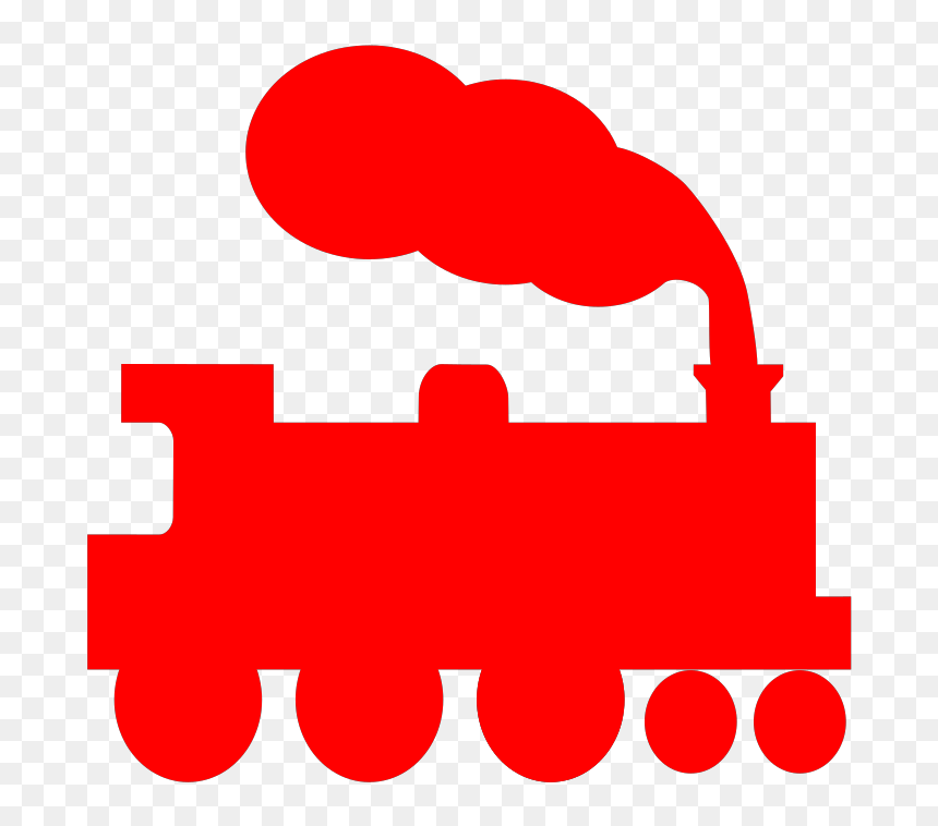 Clip Art Train Silhouette, HD Png Download - train silhouette png