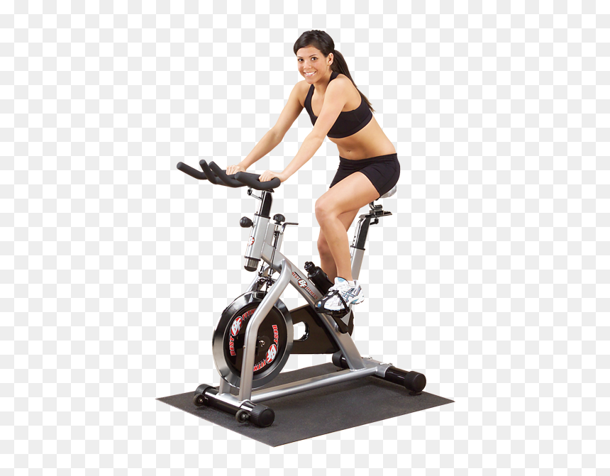 Gym Png Clipart - Stationary Bike Png, Transparent Png - sports equipment png