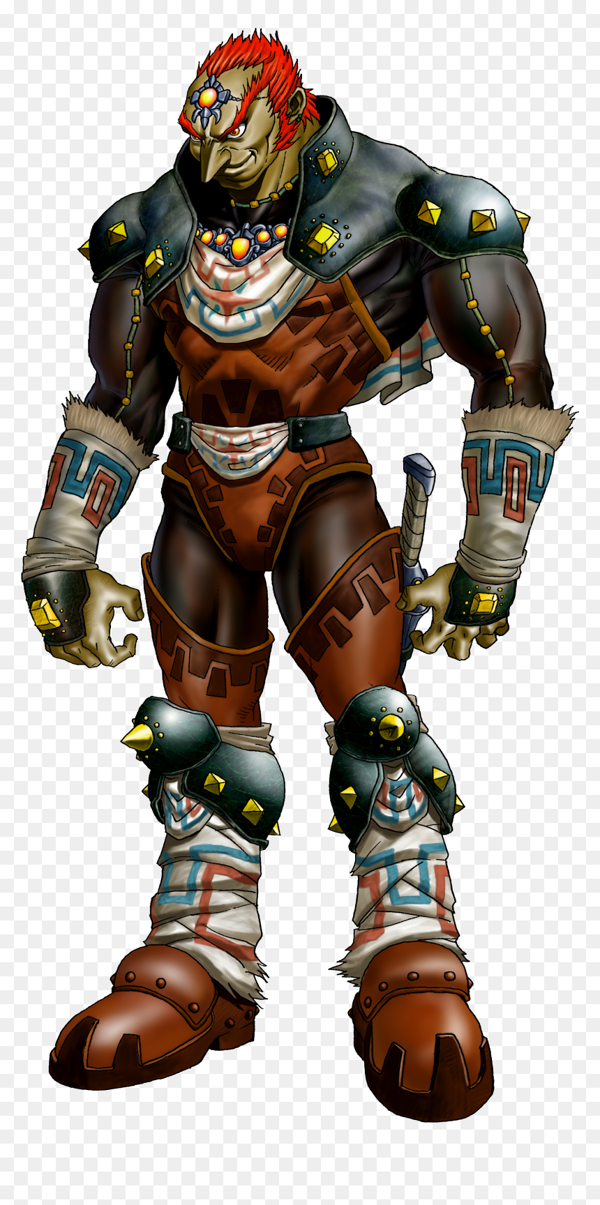 Zelda Ganondorf, HD Png Download - ocarina of time logo png
