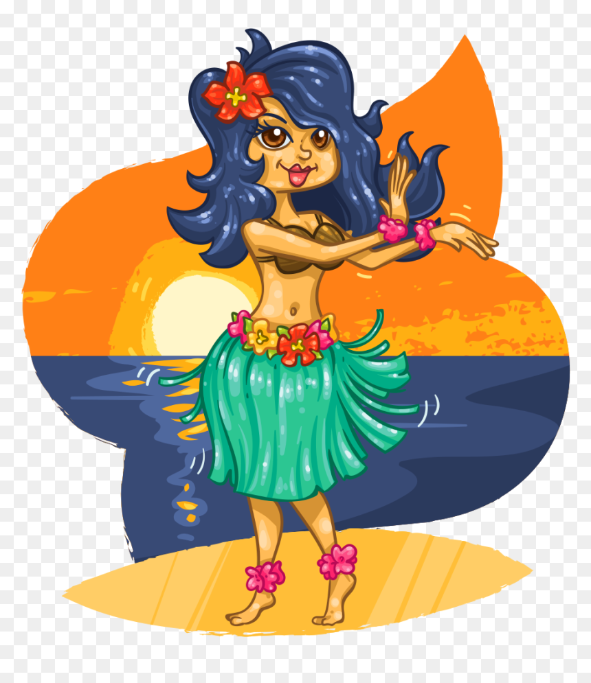 Cordoba 15cm Concert Ukulele , Png Download - Dance, Transparent Png - hula girl png