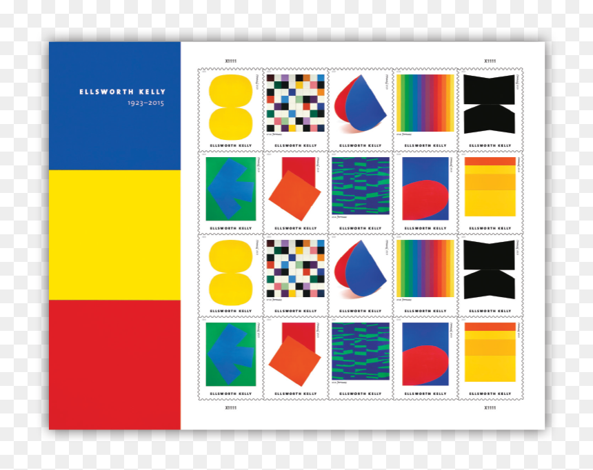 Hard Edges And Bright Colors - Blue Red Green Ellsworth Kelly, HD Png Download - james ellsworth png