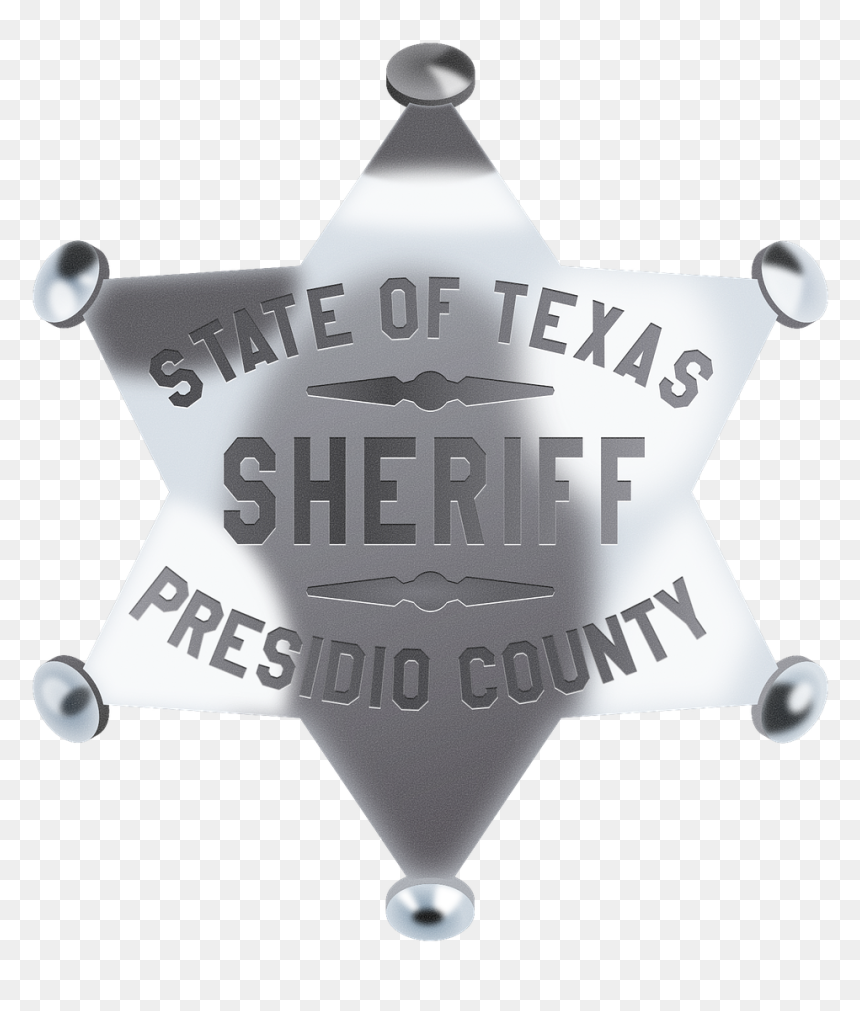 Badge Cowboy Law Free Photo - Poster, HD Png Download - blank police badge png
