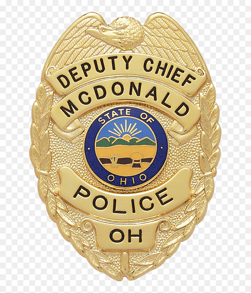 Badge, HD Png Download - blank police badge png