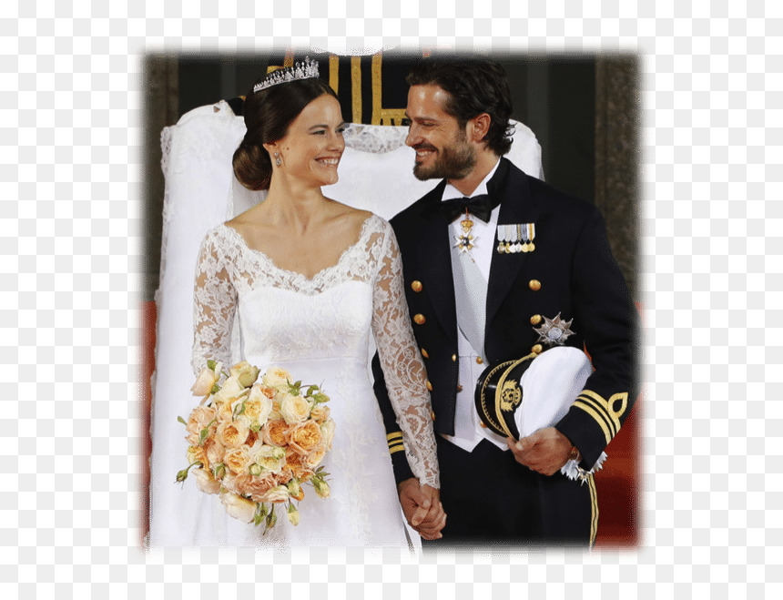 Bodareal - Prince Charles Wedding Dress, HD Png Download - novios png