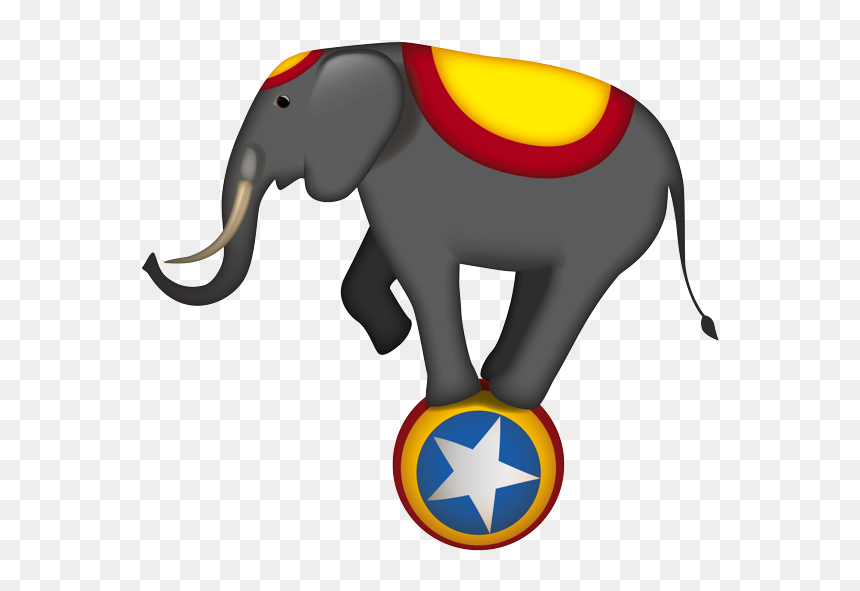 Indian Elephant, HD Png Download - circus elephant png