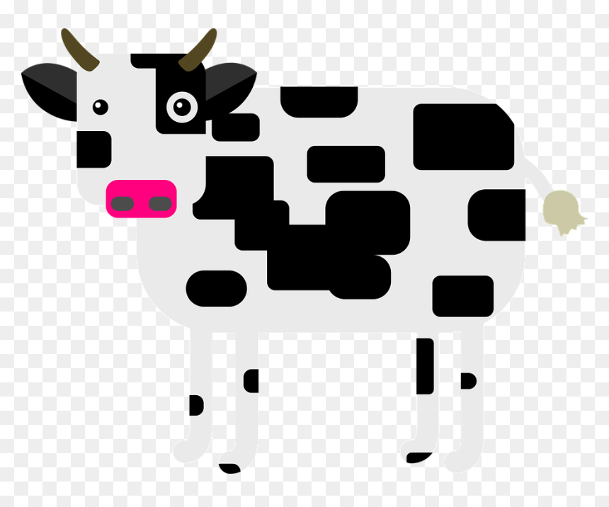 Dairy Cow Graphic Png - クローン 病 潰瘍 性 大腸 炎 覚え 方, Transparent Png - cow vector png