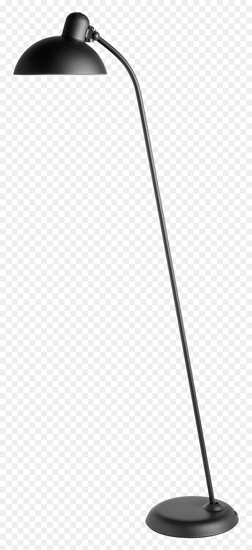 Fritz Hansen Kaiser Floor Lamp Matt Black - Fritz Hansen Kaiser Idell Lamp, HD Png Download - floor lamp png