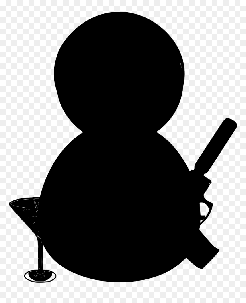 Clip Art, HD Png Download - martini glass silhouette png