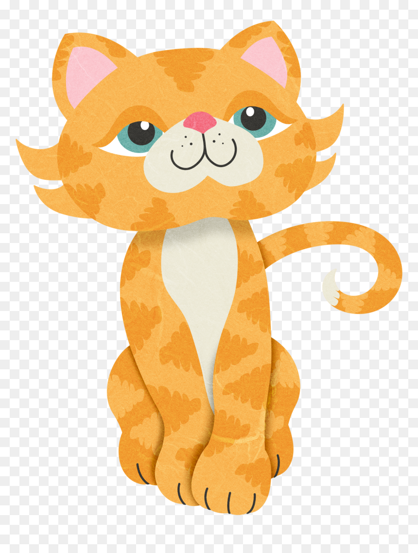 Persian Cat Kitten Whiskers Orange Lion - Transparent Background Cat Door Clip Art, HD Png Download - orange cat png