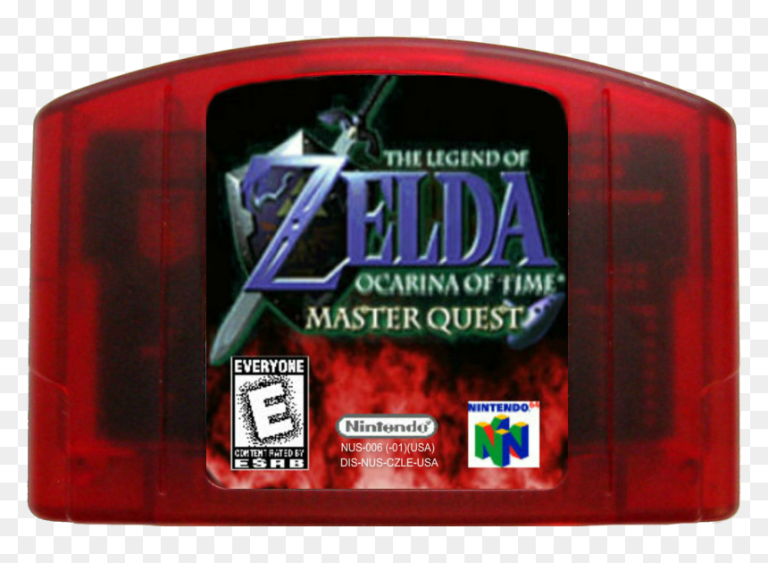 Zelda Master Quest Cart, HD Png Download - ocarina of time logo png