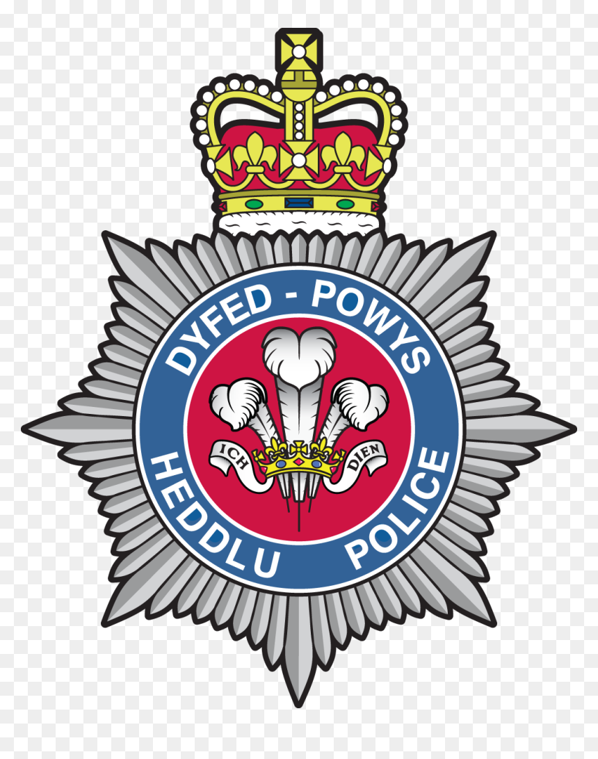 Dyfed-powys Police Logo - The Bench Berritsu, HD Png Download - blank police badge png
