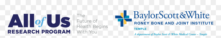 All Of Us And Roney Logo Horizontal - Cross, HD Png Download - baylor logo png