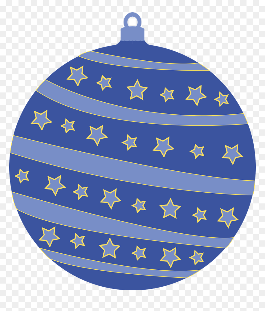 Esfera De Navidad Colores, HD Png Download - blue christmas ornament png