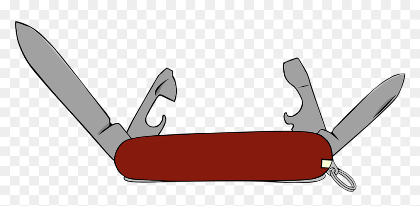 Pocket Knife Clip Art, HD Png Download - knife clipart png