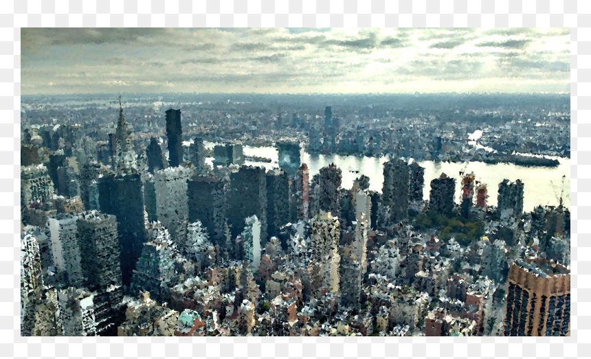 New York City, HD Png Download - ny skyline png