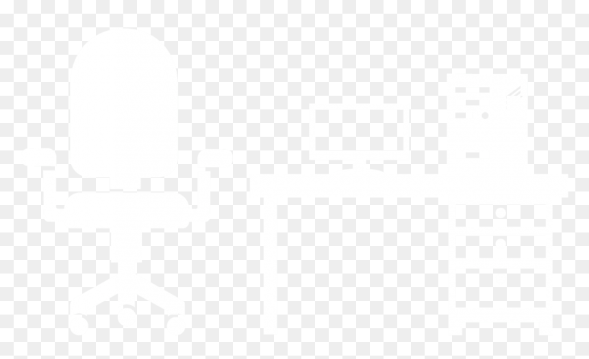 Office Chair, HD Png Download - desk icon png