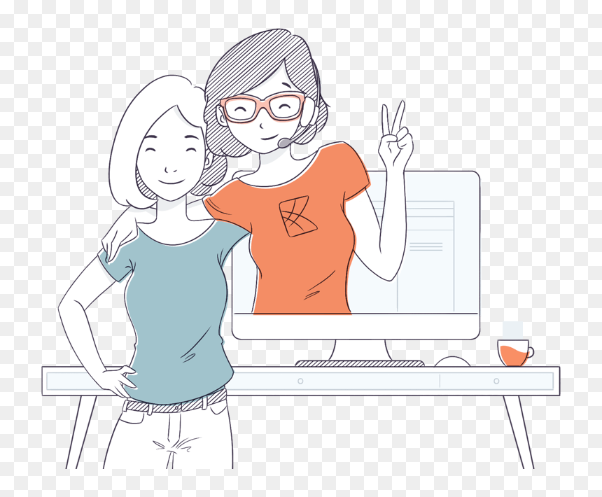 Cartoon, HD Png Download - desk icon png