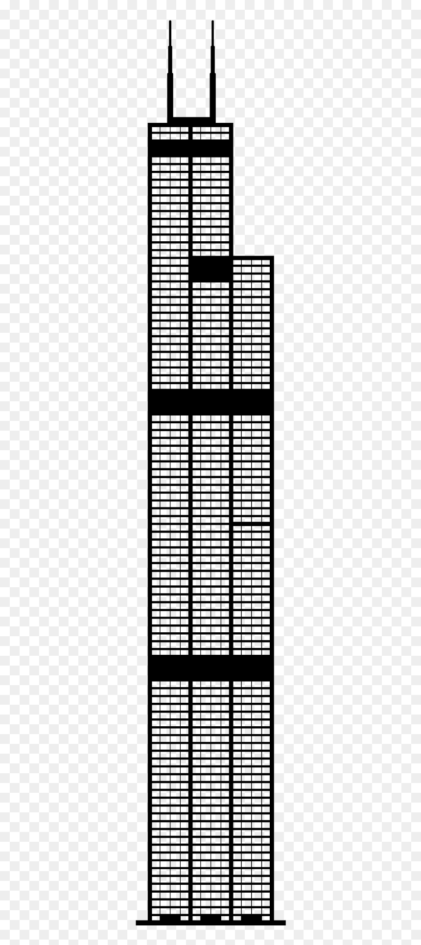 Tower, HD Png Download - sears tower png