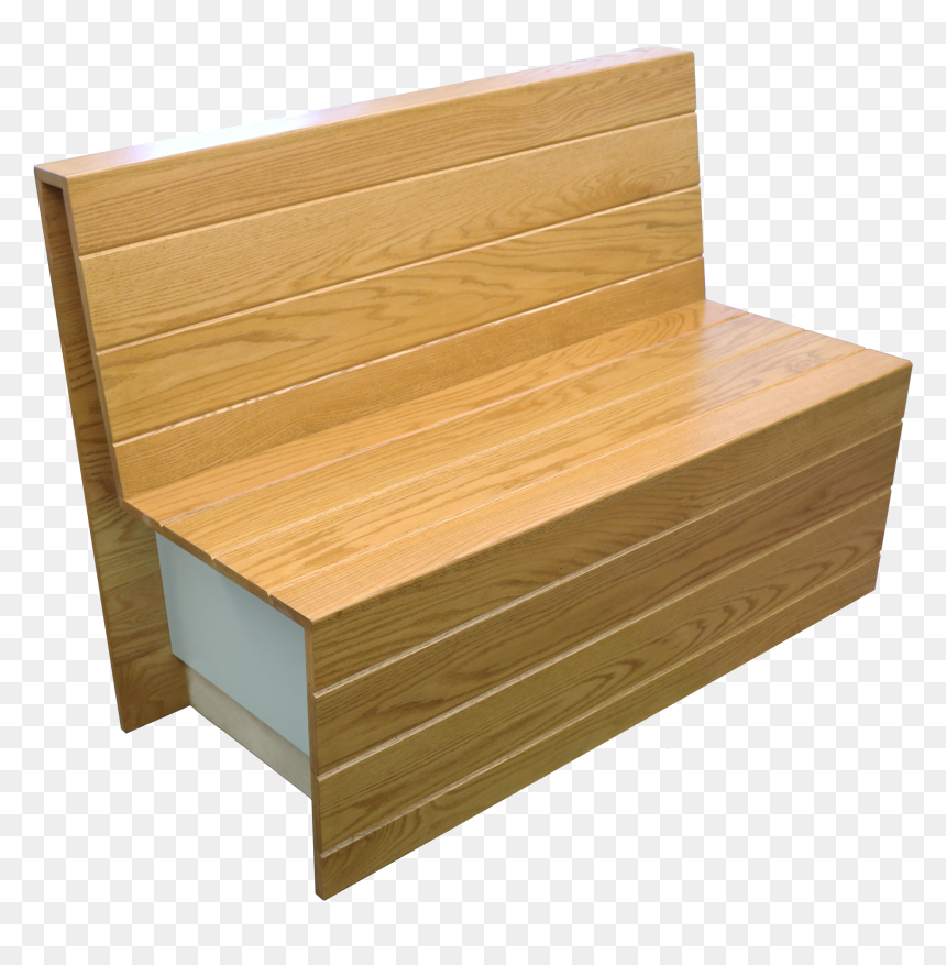 Bench, HD Png Download - single wood plank png