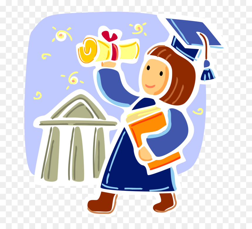 Clip Art, HD Png Download - graduation vector png