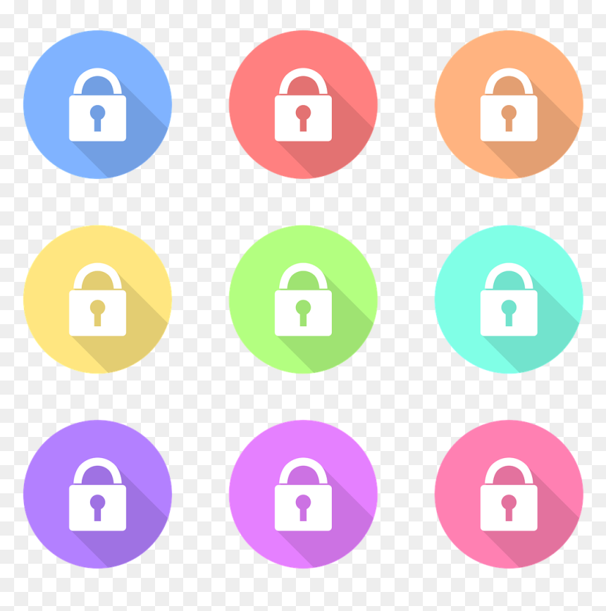 Icon Tải, HD Png Download - padlock icon png