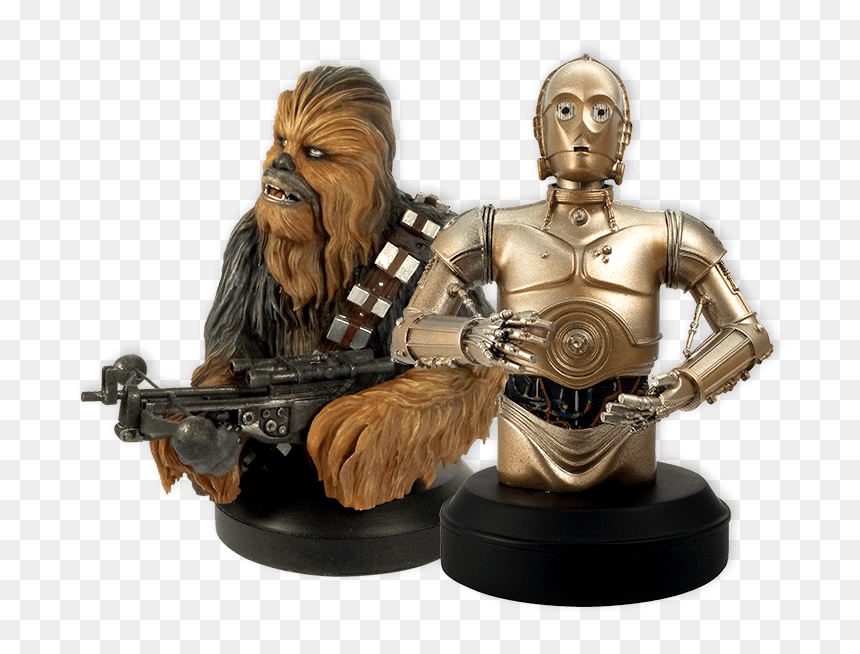 Planeta Deagostini Busto Star Wars, HD Png Download - star wars personajes png