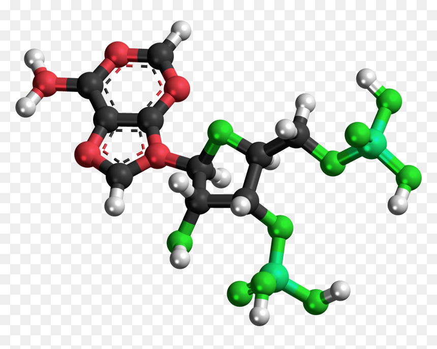 Molecules Transparent, HD Png Download - gene png