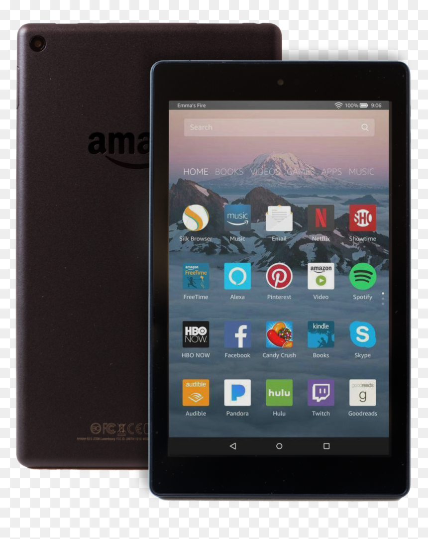 Amazon Fire Hd 8 Tablet, HD Png Download - amazon box png