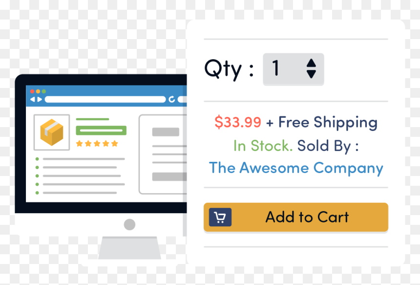 Screenshot, HD Png Download - amazon box png