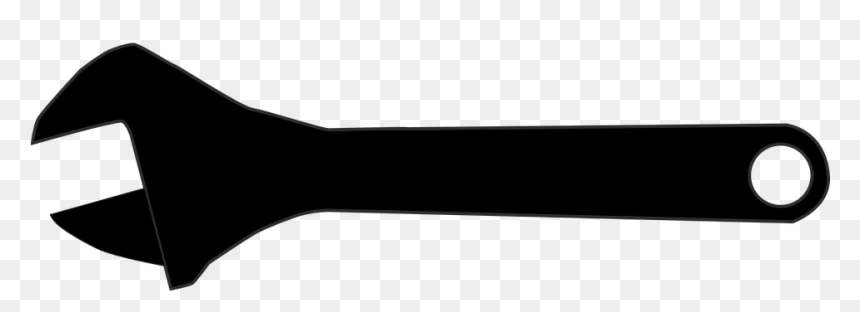 Wrench Silhouette, HD Png Download - tools vector png