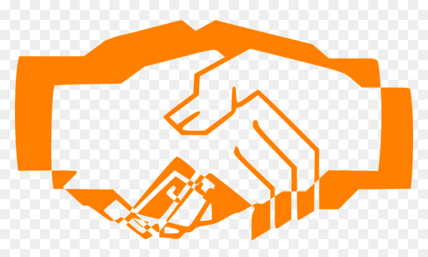 Handshake Clipart, HD Png Download - trust icon png