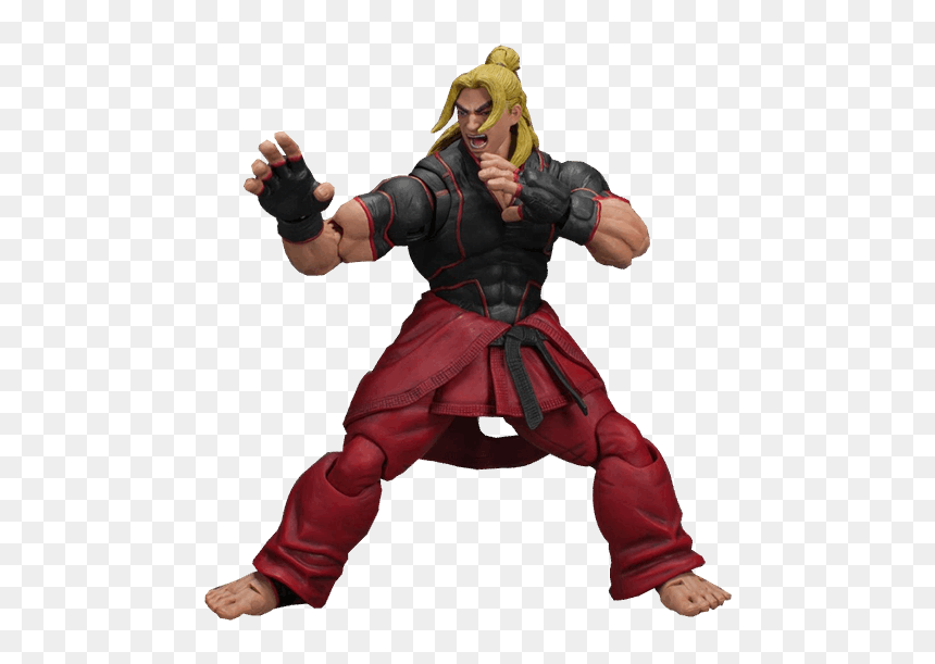 Ken Street Fighter Figure, HD Png Download - street fighter ken png