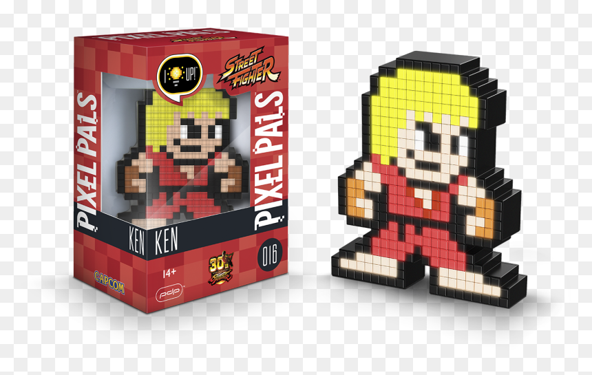 Pixel Pals Street Fighter, HD Png Download - street fighter ken png