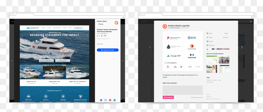 Screenshot, HD Png Download - behance png