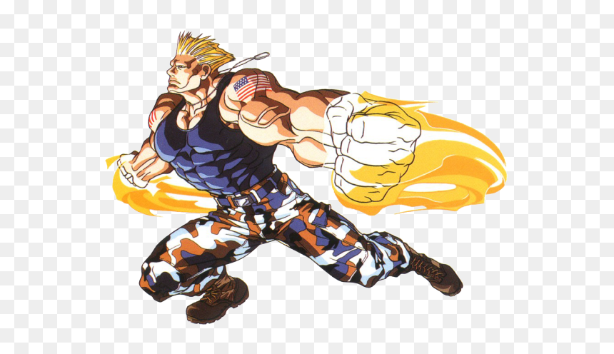 Street Fighter Guile Power, HD Png Download - street fighter ken png