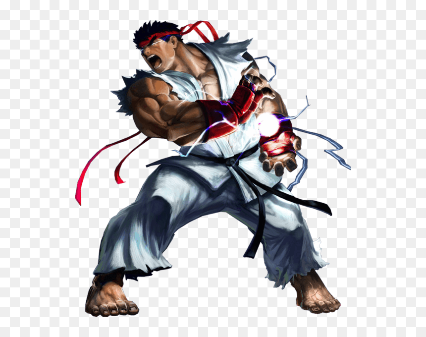 Street Fighter Ryu 3d, HD Png Download - street fighter ken png