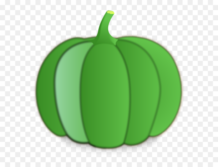 Transparent Pumpkin Silhouette Png - Clipart Green Pumpkin, Png Download - pumpkin silhouette png