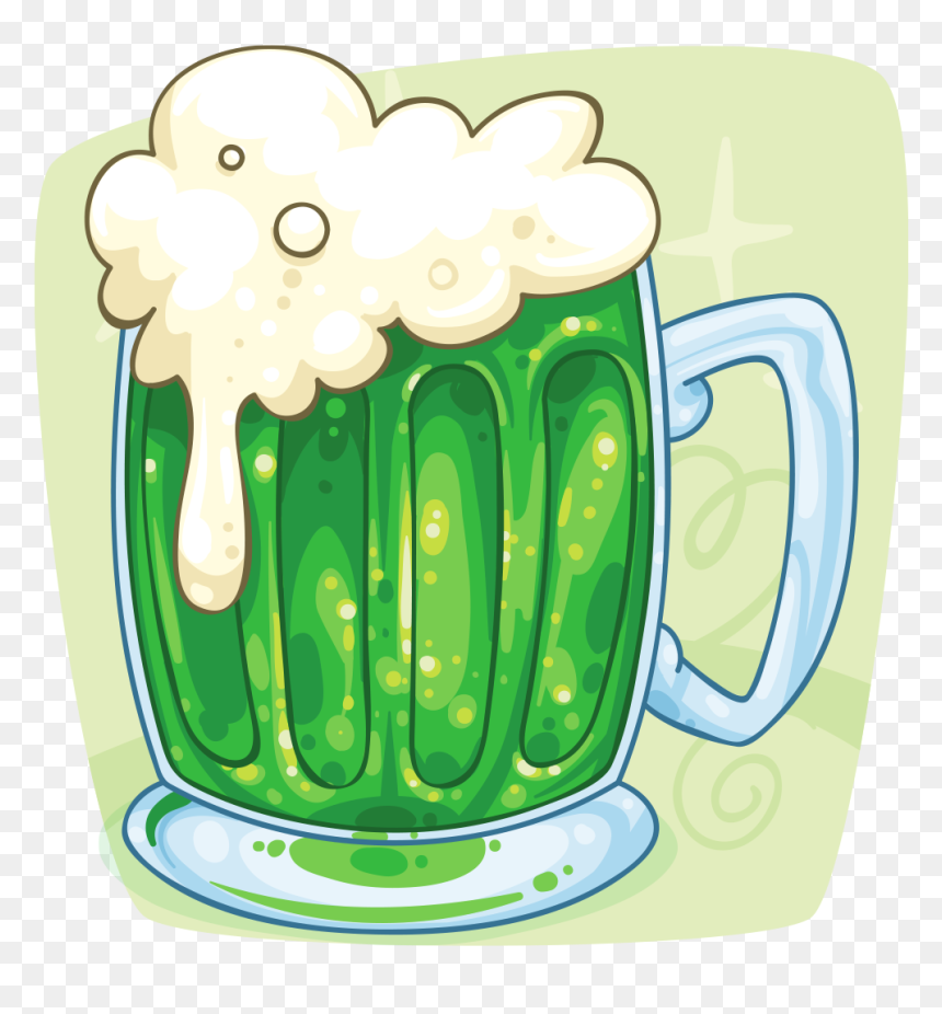 Cartoon, HD Png Download - green beer png