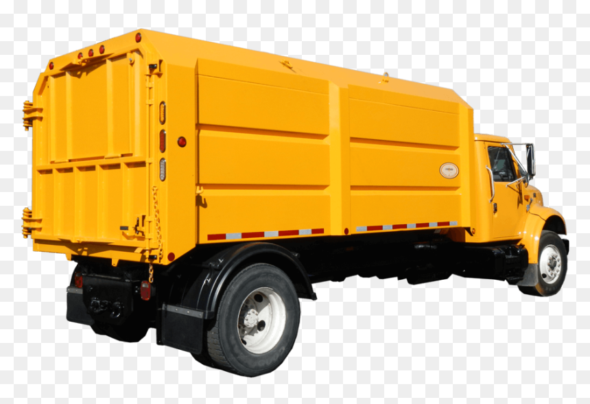Concord Road Equipment Yellow Leaf Box Truck - Truck, HD Png Download - box truck png
