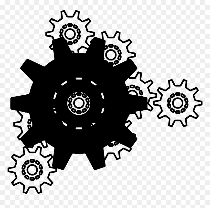 Tecnología Y La Sociedad, HD Png Download - gear silhouette png