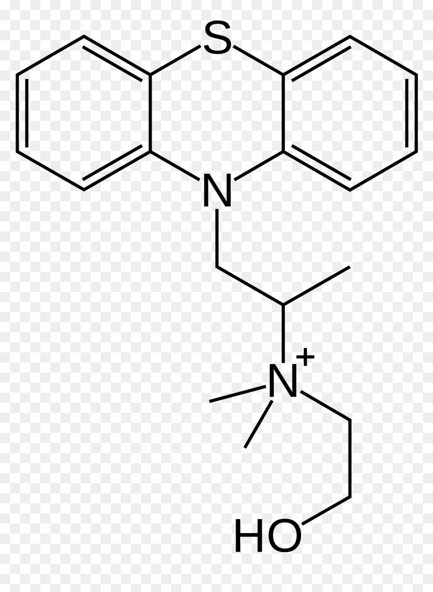 Oxidation And Reduction Of Methylene Blue, HD Png Download - promethazine png