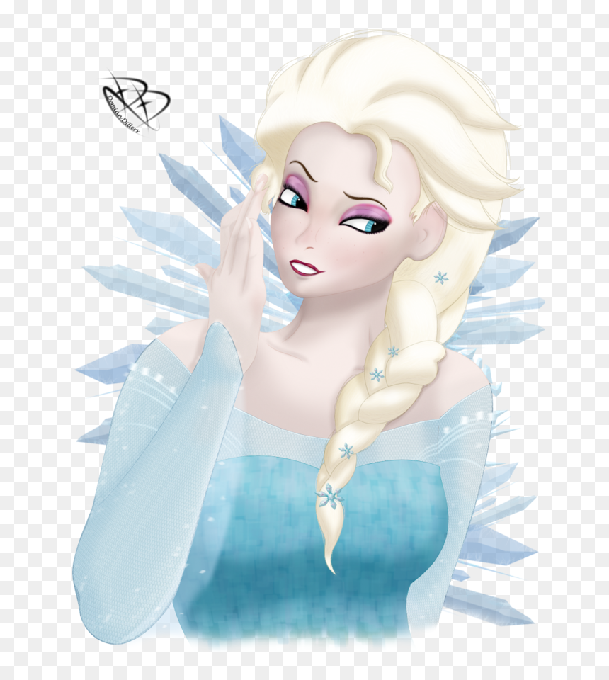 Elsa Anna Frozen Olaf 2014 Fifa World Cup Human Hair - Elsa, HD Png Download - frozen olaf png