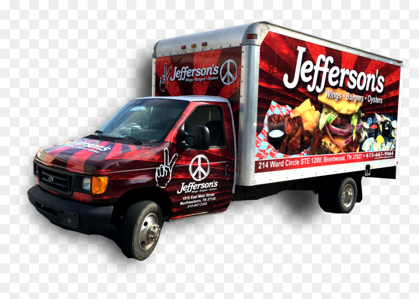 Box Truck Wraps - Commercial Vehicle, HD Png Download - box truck png